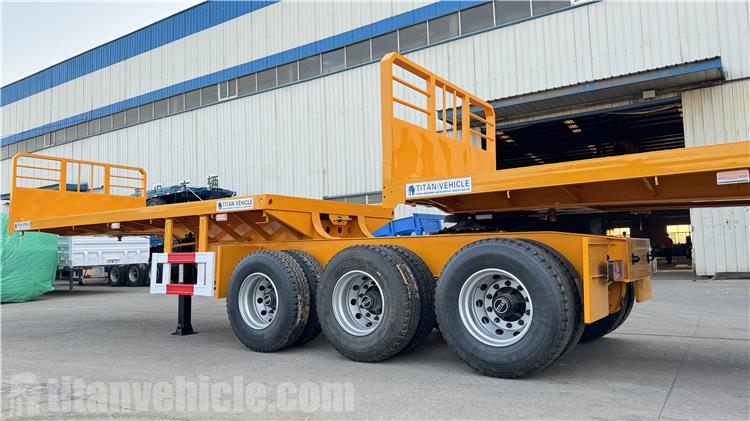 Remolque plataforma baja Superlink se enviar&aacute; a Zambia