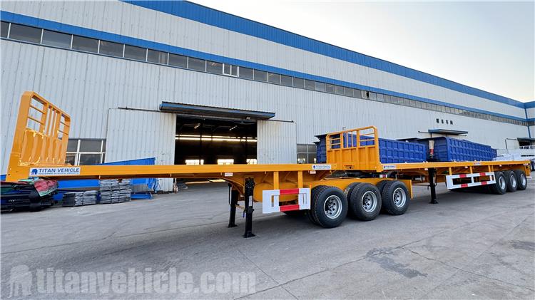 Remolque plataforma baja Superlink se enviar&aacute; a Zambia