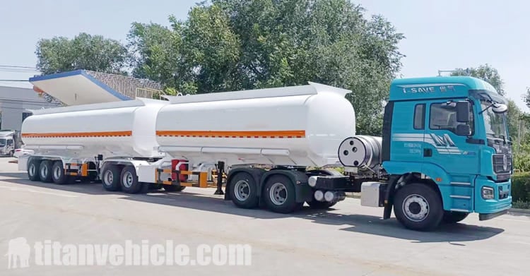Remolque cisterna de combustible Superlink a la venta en Angola