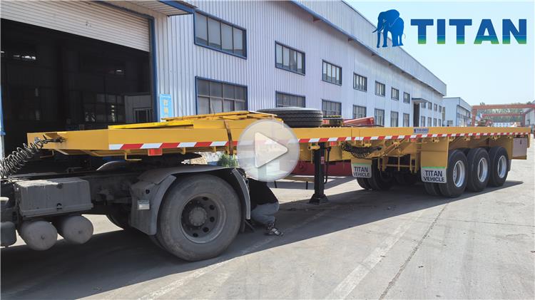 Remolque extensible de tres ejes y 25 m a la venta en Guyana