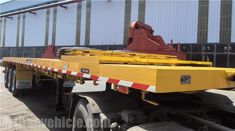Remolque extensible de tres ejes y 25 m a la venta en Guyana