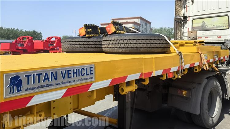 Remolque extensible de tres ejes y 25 m a la venta en Guyana