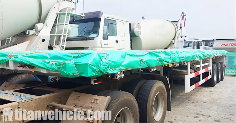 Remolque de plataforma de 40 pies a la venta en Mozambique