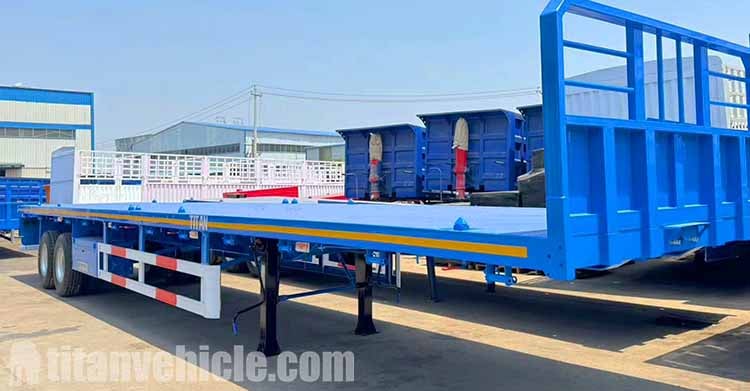 Remolque de plataforma de 40 pies en venta en Tanzania