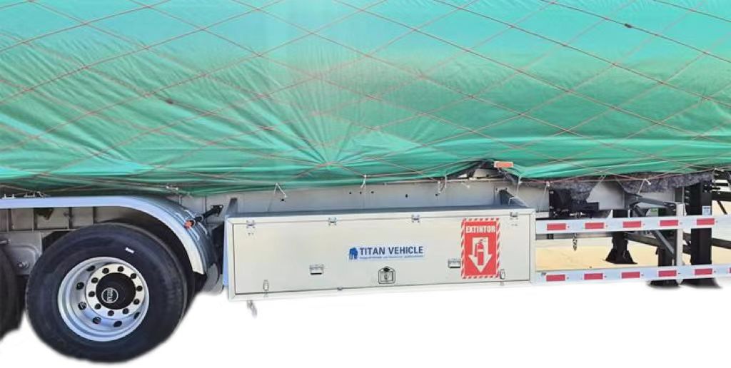 Remolque cisterna de aluminio de 39.000 litros listo para envío a Venezuela