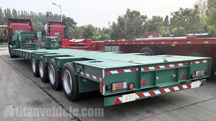 Remolque Low Boy de 4 ejes en venta en Filipinas