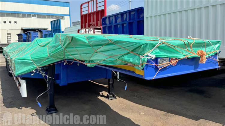 Precio de venta de remolque para cami&oacute;n de plataforma baja de 3 ejes y 50 toneladas en Kenia