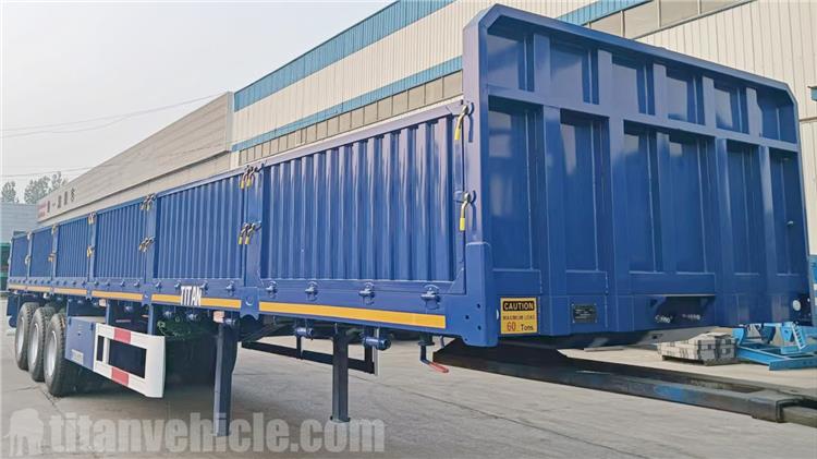 Semirremolque de carga de lados altos de 600 mm en venta en Om&aacute;n