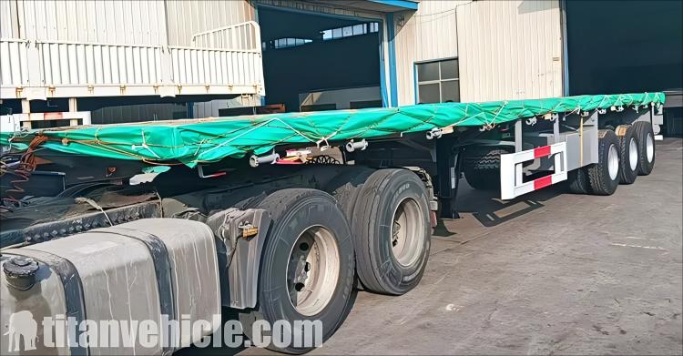 Remolque de plataforma de 3 ejes y 40 pies en venta en Costa Rica