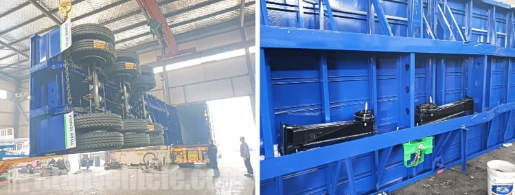 Fabricantes de remolques de plataforma plana con eje a la venta en Nigeria