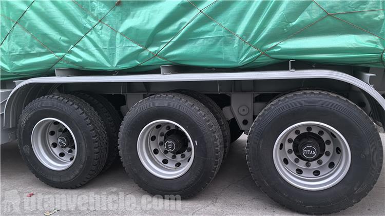 Remolque cisterna de aluminio de 3 ejes a la venta en Jamaica