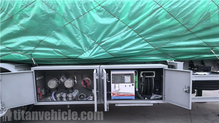 Remolque cisterna de aluminio de 3 ejes a la venta en Jamaica