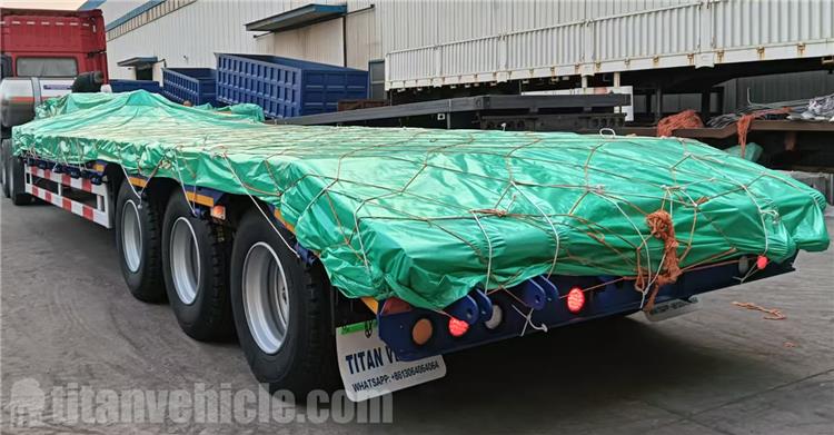 Remolque semirremolque de plataforma baja de 40 pies en venta en Nigeria, Lagos