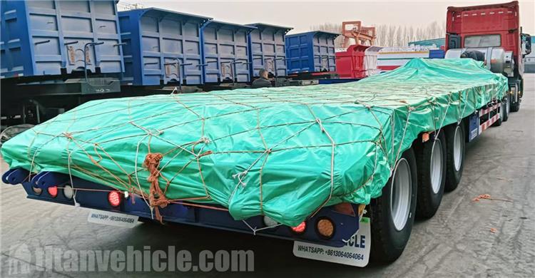 Remolque semirremolque de plataforma baja de 40 pies en venta en Nigeria, Lagos