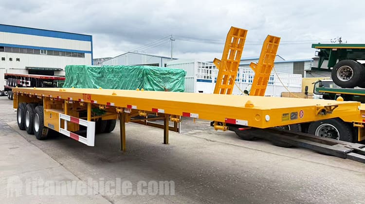 Fabricantes de semirremolques de plataforma de tres ejes en venta en Ghana